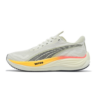 Puma 慢跑鞋 Velocity Nitro 3 Wn 女鞋 米橘 氮氣中底 緩衝 路跑 [ACS] 37774908