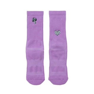 BFF New Mushroom Love Purple 蘑菇 紫色 中筒襪 襪子 BFF-06 [台灣現貨]