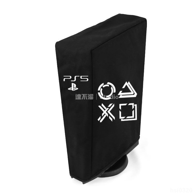 🕹️台灣出貨🎮 適用PS5 Pro遊戲主機防塵罩 PS5 Slim數字版光驅版通用加絨保護套 PS5防塵罩 保護罩