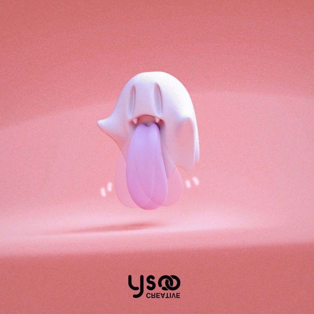 喜飾！萬聖節限定 獨特設計款 幽靈耳飾 有趣耳釘 小幽靈造型耳環 特殊耳環 萬聖夜飾品 可愛小幽靈 大舌頭小幽靈 免運