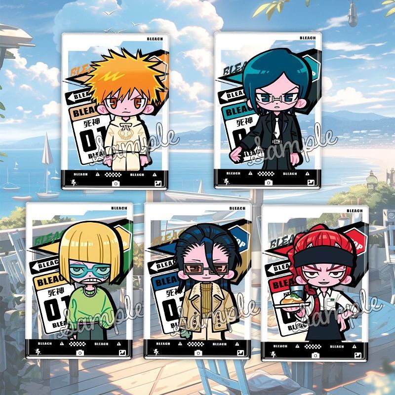 🌈台灣出貨~免運🌈死神新柄周邊黑崎一護日番谷冬獅郎朽木白哉朽木露琪亞亞克力透卡