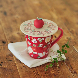／部份現貨／Afternoon Tea 立體造型杯蓋 四款 茶壺/蘋果 矽膠材質 茶杯蓋 蓋子 日本進口