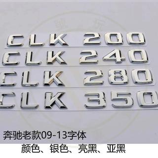 ◎台灣出貨◎適用於老款奔馳字標CLK200 CLK240 CLK280 CLK350改裝車後尾標誌