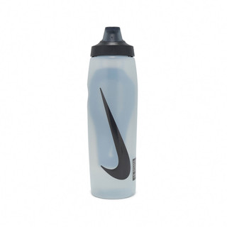 Nike 水壺 Refuel 32oz 半透明 黑 掀蓋 946ml 運動水瓶 [ACS] N100767012-532