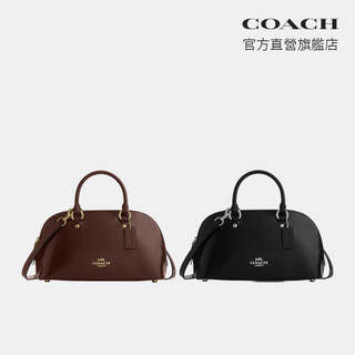 【COACH】LARA SATCHEL手袋 斜背包 手提包-多色任選(CDV19)｜官方直營