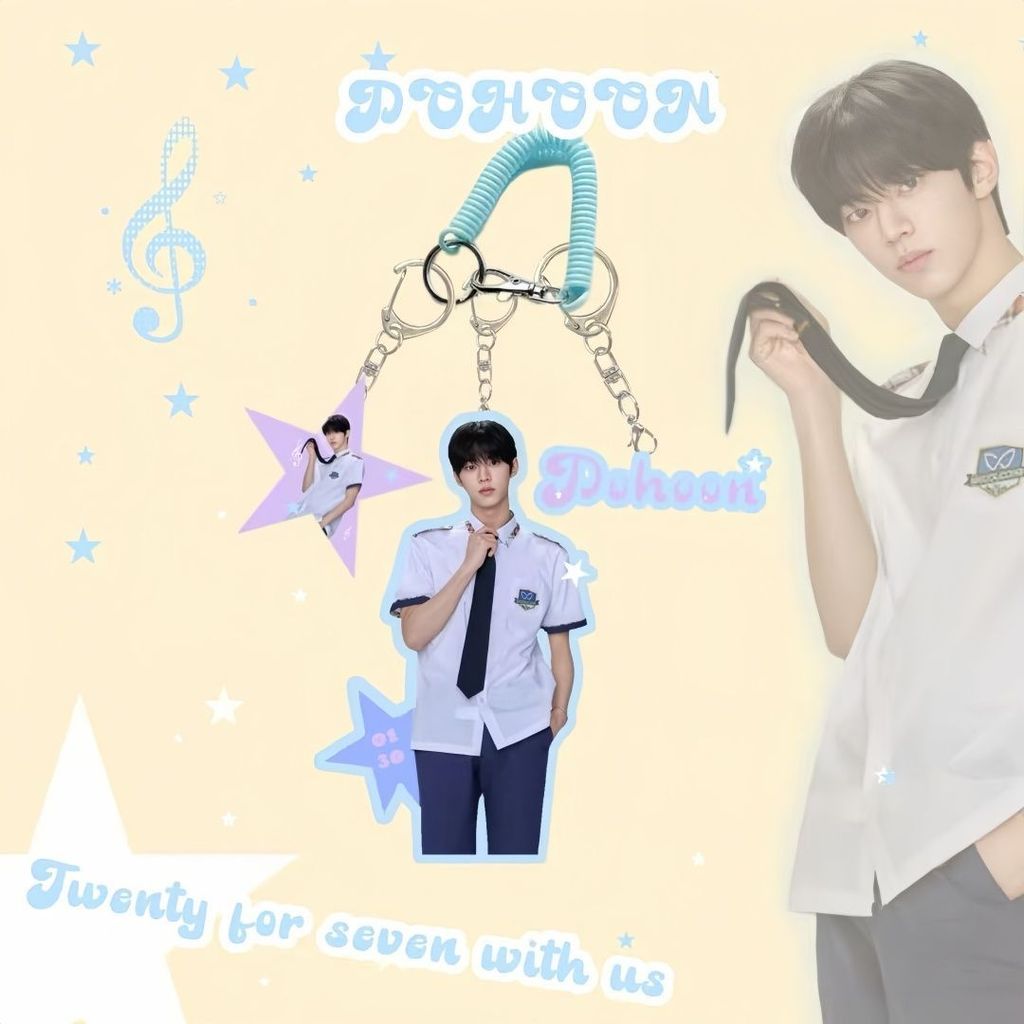 ⭐韓國代購預售⭐TWS成員金道勳周邊顏值帥氣掛件創意周邊學生書包揹包裝飾ins風