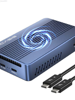 新店特惠 ♞,♘,♙ACASIS USB4.0硬碟外接盒 M.2 NVME SSD硬碟轉接盒 支持雷電4/3介面且向下兼