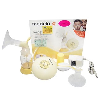 【Medela 美德樂】新世代SWING二合一吸乳器【超值型/電動手動雙用】｜手動電動自由切換・親乳感體驗