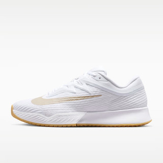 Nike 耐吉 M Zoom Vapor Pro 3 HC 男 網球鞋 硬地 運動鞋 白 淺褐 FZ2161-102