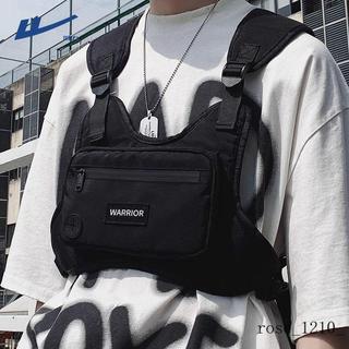 【實用好物】機能胸包潮牌戰術馬甲包休閒cos服男揹包運動騎行戶外工裝新登山