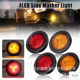 {免運}廠傢供應貨車卡車側邊燈4LED小圓燈 圓邊燈 MK-177批髮YLD