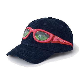 SSSTUFFF Lenticular Sunglasses Cap 足球 紅墨鏡老帽 深藍