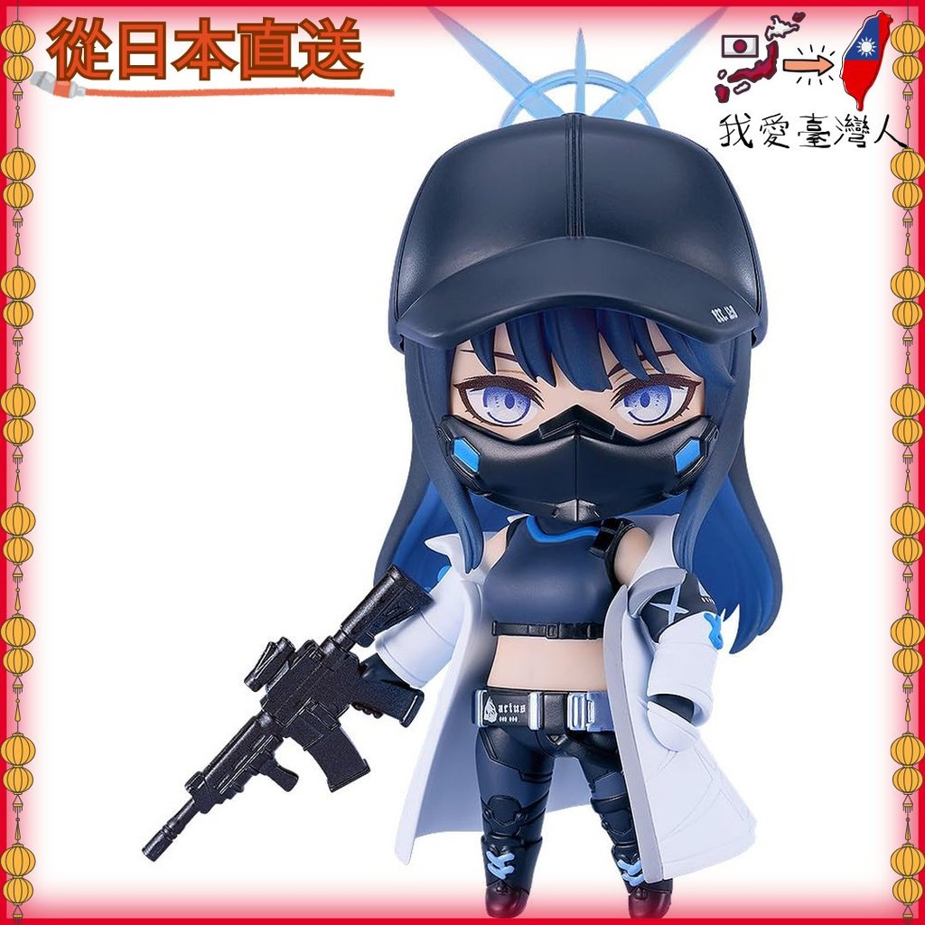 【日本直送】 Good Smile Company 黏土人 藍色檔案 城前沙織 非比例塑膠塗裝可動人偶