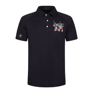 【高品質】高爾夫短袖T桖 高爾夫球衣 運動Polo衫 排汗速乾透氣 MUNSINGWEAR/萬星威高爾夫男裝短袖T恤夏季