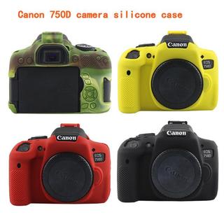 適用佳能CANON 750D相機矽膠套 750D單反相機保護矽膠套相機包