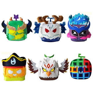 新品💗blox fruits遊戲周邊盒子公仔 禮物 可愛海盜盒子毛絨玩具