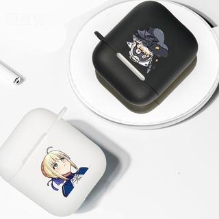 Fate吾王Saber亞瑟適用蘋果airpod Pro保護套2/3代耳機保護殼動漫 耳機保護殼 防摔 藍牙耳機套 耳機套