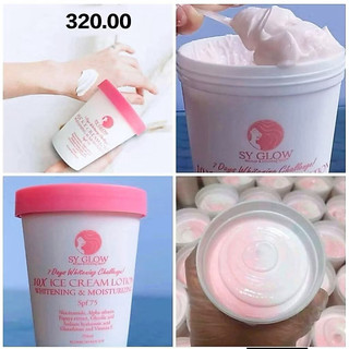 Sy Glow ice cream lotion