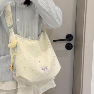 韓系星星包🔥 星星造型斜背包 可愛少女星星包包 後背包 手提帆布包 軟萌立體星星 生日交換禮物日系簡約大容量星星單肩包