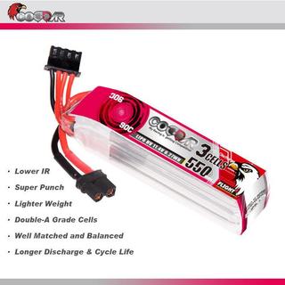 ✨丨臺灣熱賣🎉鷹氪CODDAR 550MAH 3S 11.4V 90C HV高倍率航模牙籤機鋰電LIPO