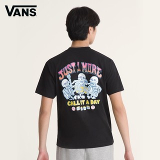 Vans Beer Skull 黑色短袖T恤