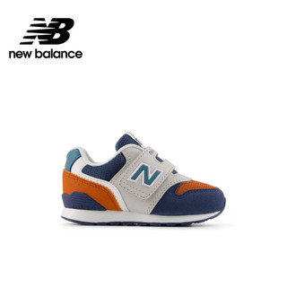 【New Balance】 NB 童鞋 中性 灰藍橘(0-4歲) I9963GG-W楦 996