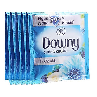 DOWNY Lan Gio Mat 隨手包柔軟精-藍花 10*20ml