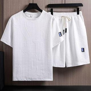 KK男裝 台灣出貨 男士套裝 套裝男 衣服套裝 美式套裝 男衣服 日式男裝 夏日套裝 男裝韓系 夏天套裝 夏天男裝