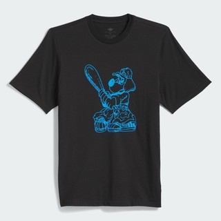 Adidas 愛迪達 Kogan Dog Tee KC6304 男女 T恤 運動上衣 休閒短袖 純棉 黑