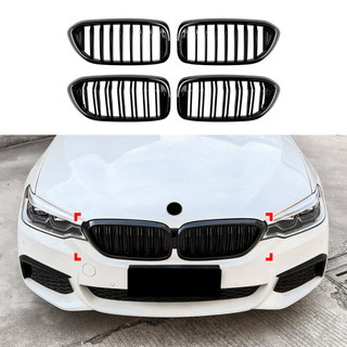 適用BMW G30 G31前期2017-2020單槓雙槓M5中網格柵改裝