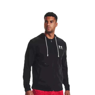 【UNDER ARMOUR】UA 男 Rival Terry 連帽外套 1370409-001