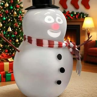 扣扣✨創意Talking Animated Blink Snowman會說話的動畫眨眼雪人好價