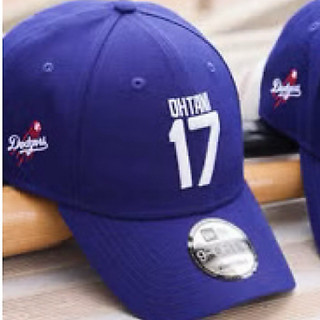NEW ERA 男女 9FORTY MLB PLAYER24 道奇大谷翔平 深藍