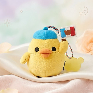 【超可愛！】拉拉熊 Rilakkuma 小雞造型絨毛玩偶吊飾 (7-11 授權版)