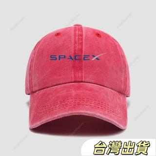 新品美國太空探索技術公司SpaceX標誌字母帽子棒球帽男女新款鴨舌帽潮