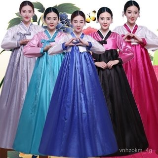【限時下殺】🔥 新款改良韓國傳統女士宮廷婚慶日常演出韓服朝鮮民族服舞蹈臺古裝 YKIG