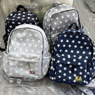 🎒星星後背包 大容量學生書包 美式ins後背包 高中生書包 國中生書包 女生後背包 輕便雙肩包 簡約百搭背包 開學書包