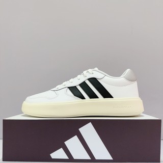 adidas LITECOURT 女生 白色 皮革 舒適 板鞋 運動 休閒鞋 小白鞋 JI2162