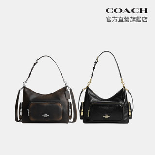 【COACH】LAUREL 口袋細節單肩手袋 單肩包-多色任選(CES84/CES93)