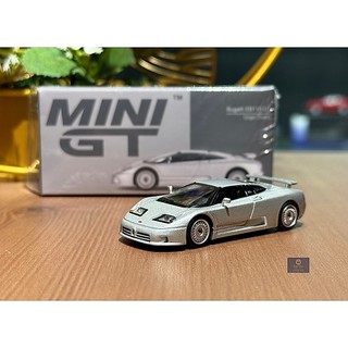 (竹北卡谷)現貨秒出 MINI GT #704 1/64 Bugatti EB110 GT Grigio Chiaro