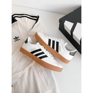 日本直郵ADIDAS NEO VL COURT 3.0 白黑 荔枝皮 焦糖底 男鞋 IH6574
