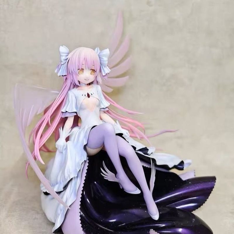 【限時免運】新款1/4魔法少女 終極小圓惡魔與天使周邊動漫模型手辦禮物擺件