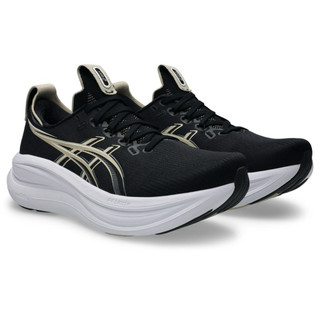 ASICS 亞瑟士 GEL-NIMBUS 28 (2E) 寬楦 慢跑鞋 男 黑色_1011C144-002 透氣運動鞋
