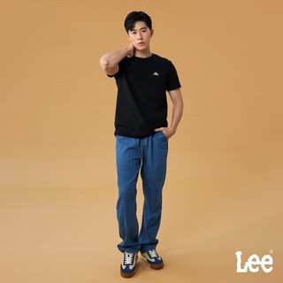 Lee 鬆緊腰帶牛仔褲 男 中藍洗水 LB517005655