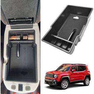 Renegade 內飾配件中控臺收納盒適用於 Jeep Renegade 2015-2021 Latitude Limi