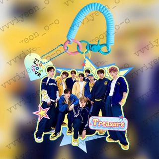 ⭐韓國代購正版⭐treasure寶石盒周邊亞克力高顏值五週年揹包多掛鑰匙扣