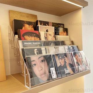 Cd展示架 亞克力碟片展示架 DVD光碟影片架 專輯光碟展示櫃 唱片收納雜誌收納架 歌星周傑倫cd專輯收納架