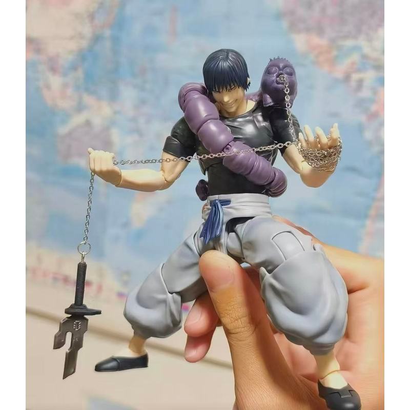 咒術迴戰 伏黑甚爾 懷玉篇 關節可動 天與暴君伏黑甚爾 可動伏黑甚爾天與暴君 手辦模型擺件盒裝公仔 優質港版新品