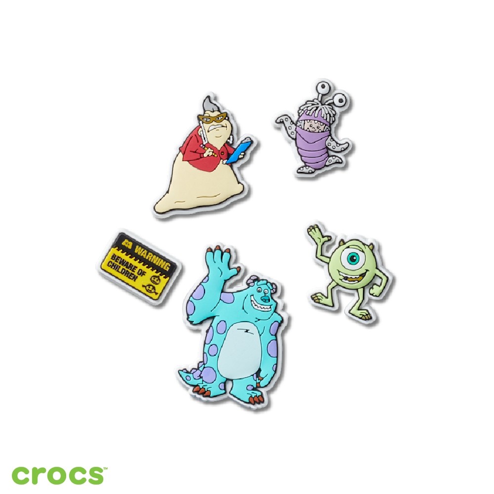 【Crocs鞋扣】Monsters Inc 5 件組-10014921