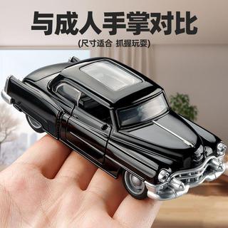 模型車🚚模型車汽車模型跑車模型 車模型凱迪拉克復古老爺車合金車模擬模型男孩模擬車模玩具回力擺件收藏